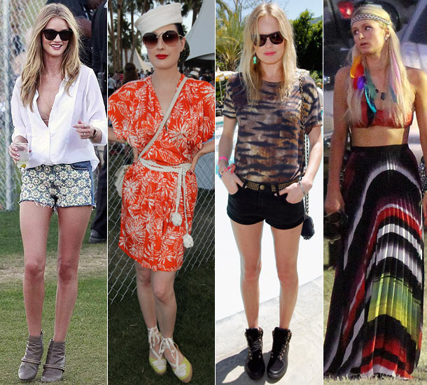 The best-dressed celebrity Coachella-goers | HELL