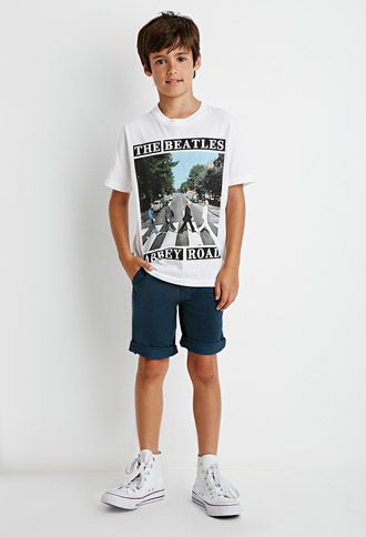 Cotton Shorts (Boys) | Boys summer fashion, Tween boy outfits .