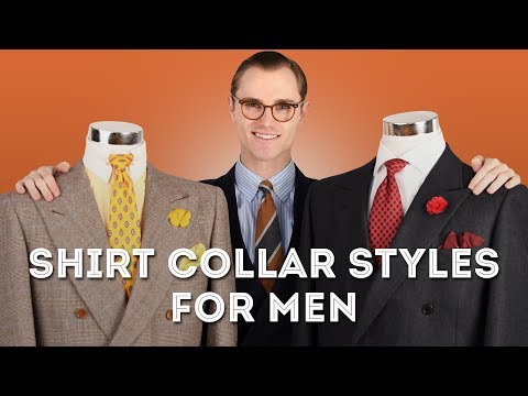Shirt Collar Styles for Men: A Complete Guide - Point, Cutaway .