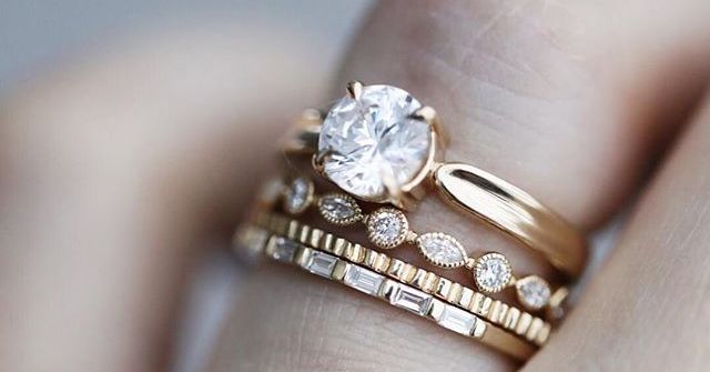 25 Baguette Wedding Bands That Look So Timeless | Who What We