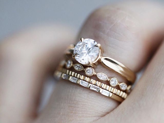 25 Baguette Wedding Bands That Look So Timeless | Who What We