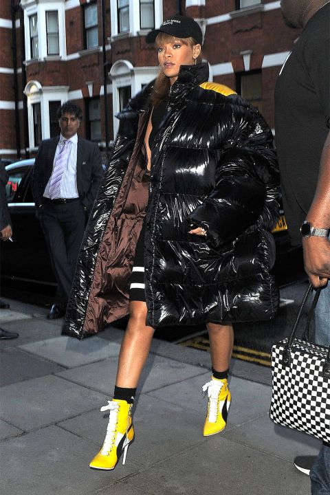 15 Bold Rihanna Coats to Inspire Your Winter Wardrobe | Rihanna .