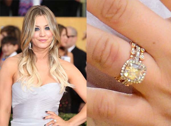 Prepare to Be Blinded by These Gorgeous Celebrity Engagement Rings .