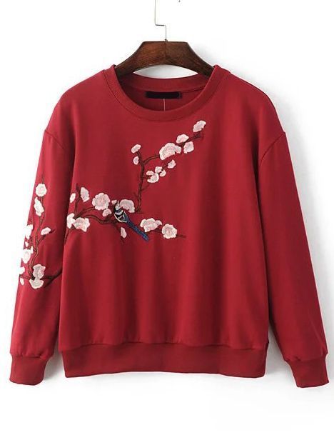 15 Best Sweaters Ideas You Must Have | Embroidered sweatshirts .