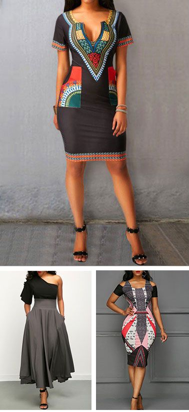 African dresses for women at Rosewe.com, free shipping worldwide .