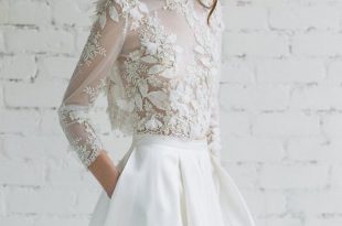 Best White Lace Inspiration | Lace weddings, Bridal tops, Bridal .