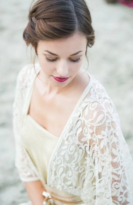 Best wedding makeup winter pink lips Ideas | Boho bridesmaid hair .