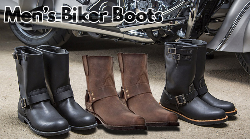 Men's Biker Boots | Men's Motorcycle Boots | We Hea