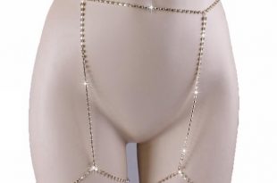 New Shiny Women Body Jewelry Crystal Leg Thigh Chain Rhinestone | Wi