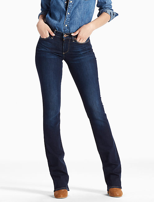 Ladies Bootcut Jeans- classic pants not just for boots .