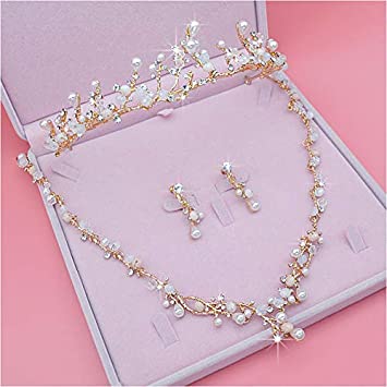 Amazon.com : Fashion Crystal Wedding Bridal Jewelry Sets Tiara .