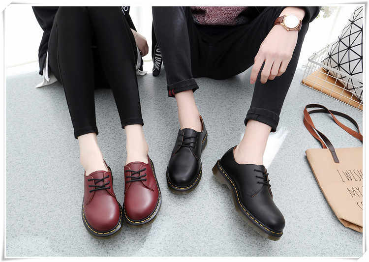 Leather Oxford Shoes For Women Formal Shoes Womens Lace Up Dress .