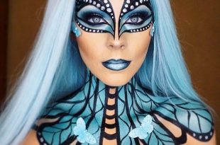 Butterfly Fantasy Make Up – fashiondiys.com in 2020 | Fairy .