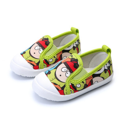 China New Style Autumn Edition Casual Shoes Cartoon Canvas Shoes .