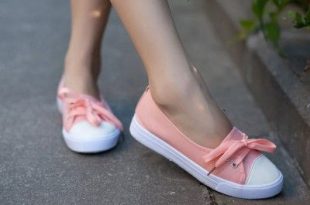 Front Lace Canvas Flat Casual Women's Shoes Sneakers | Casual .