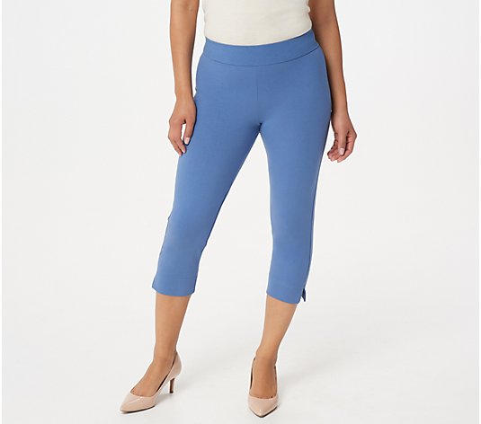 Women with Control Contour Waist Pull-on Capri Pants - QVC.c