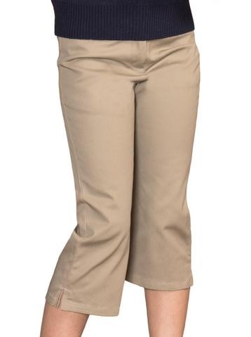 Universal School Uniform Capri Pants Girl-Kha