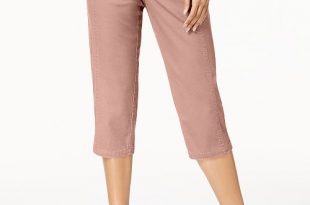 Style & Co Split-Hem Capri Pants, Created for Macy's & Reviews .