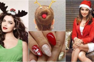 Hot Christmas 2016 fashion trends: Velvet dresses to reindeer buns .