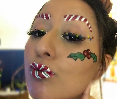 Christmas inspired makeup looks | New Fashion Fanta
