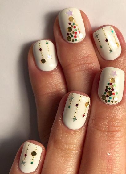 Awesome 60+ Nail Art For Christmas Ideas #beautynails in 2020 .
