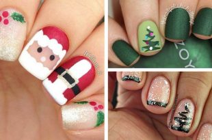 71 Christmas Nail Art Designs & Ideas for 2019 | StayGl