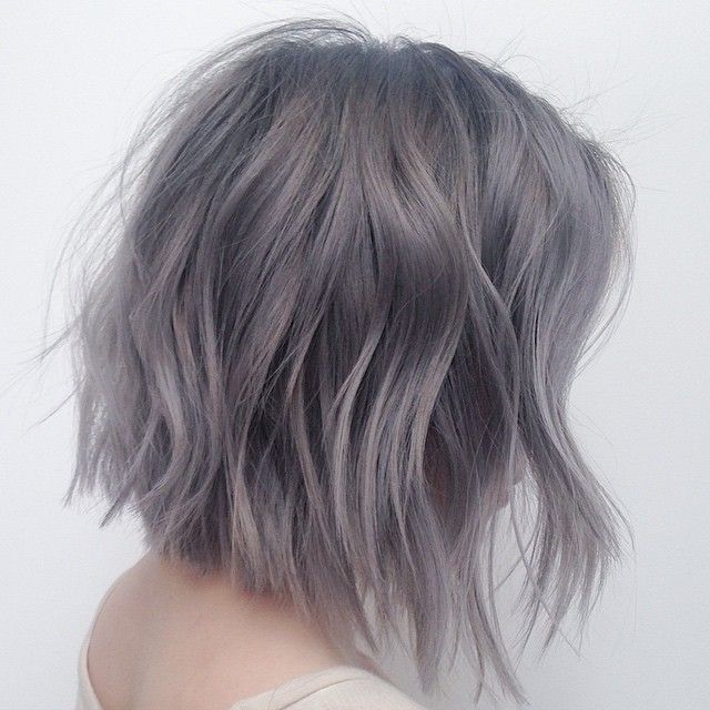 Gray is the New Black... Haircolor by @mizzchoi Haircut/Style .