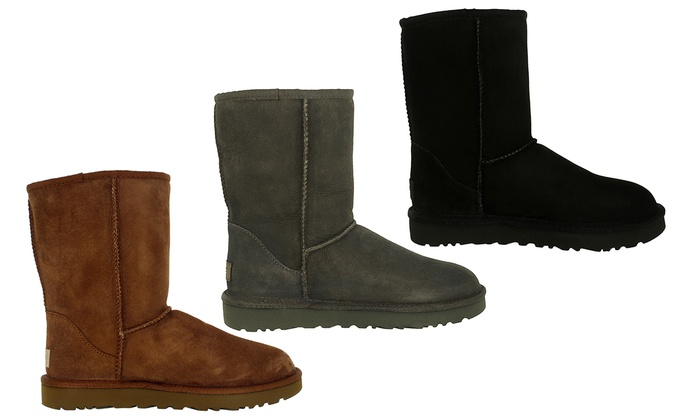 Up To 11% Off on Women's Ankle-High Suede Boots | Groupon Goo