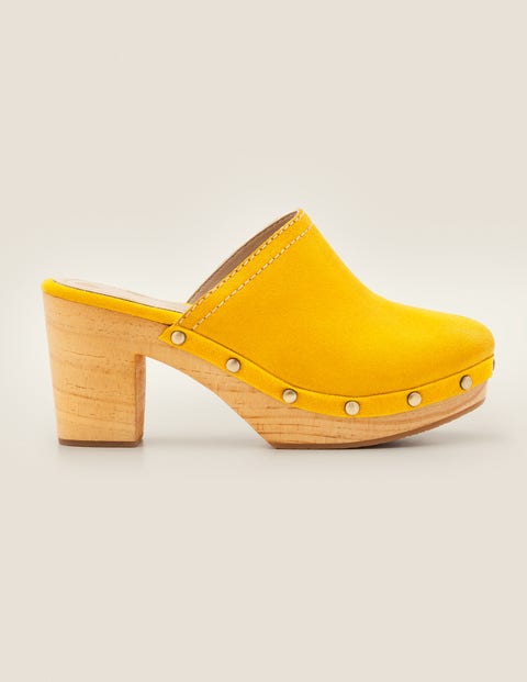 Claudette Clogs - Saffron | Boden