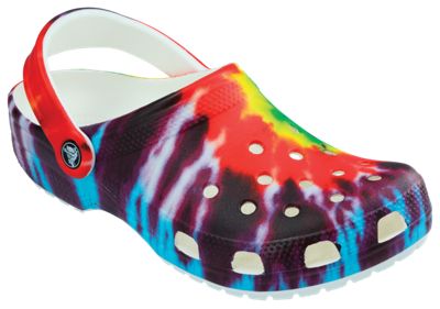 Crocs Classic Tie-Dye Graphic Clogs for Ladies | Cabela
