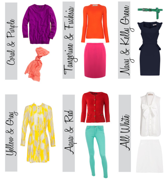Color Palettes for Spring 2012. Color and interesting combos are .