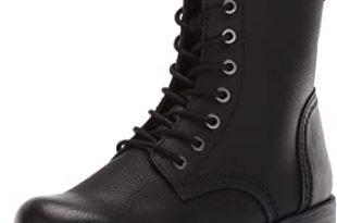 Amazon.com: Amazon Essentials Women's Lace Up Combat Boot: Clothi