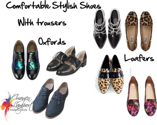 How to Combine Comfortable Shoes with Your Dressier Outfi