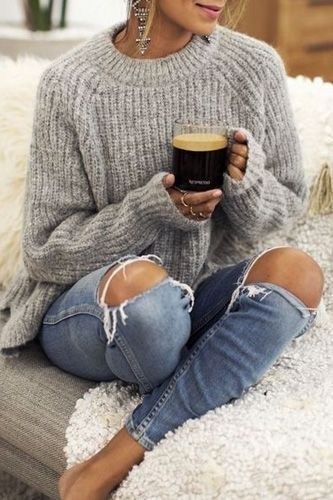 45 Comfy Cool Winter Outfit Ideas | Casual winter outfits, Fall .