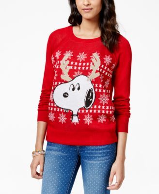 Hybrid Juniors' Snoopy Pullover Sweater | Ropa marvel, Sueteres .