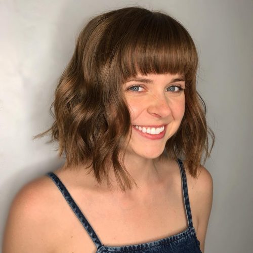 46 Cute Bob Haircuts with Bangs to Copy in 20