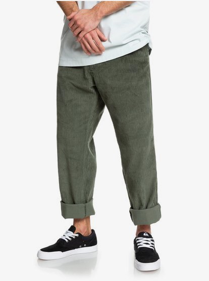 STM Relaxed Fit Corduroy Pants EQYNP03176 | Quiksilv
