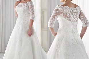 Custom Plus Size Wedding Dresses Ideas 1 i 2020 (med billeder .