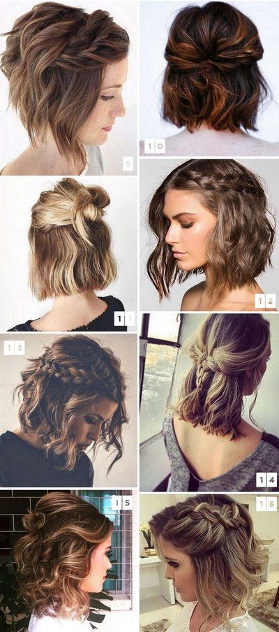 38 Easy and Cute Short Hairstyles For Round Face – Page 27 .