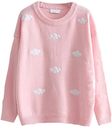 Packitcute Loose Knitted Sweaters for Juniors Girls Autumn Winter .