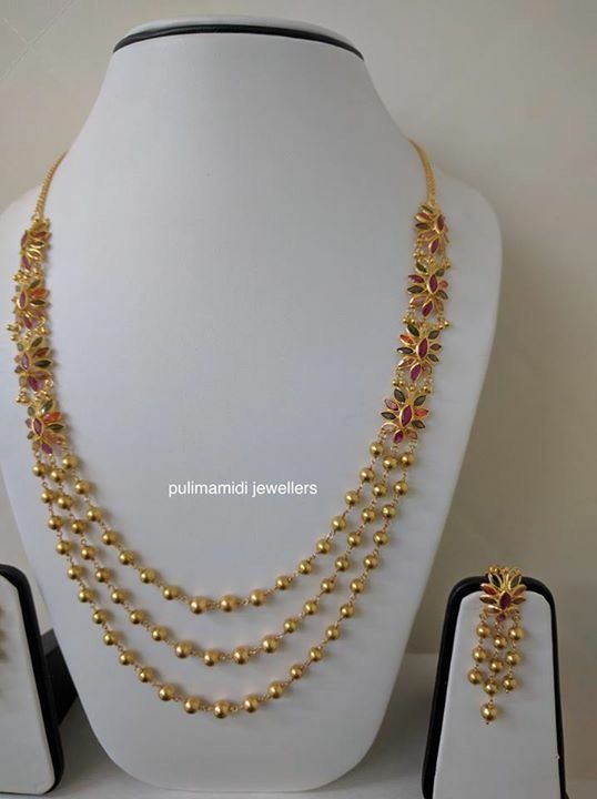 Pin by Someshwara jewellers on Jewelry | Gold jewelry fashion .