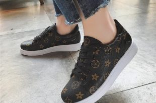 2018 New Luxury brand Spring Autumn Designer leather Star shoes .