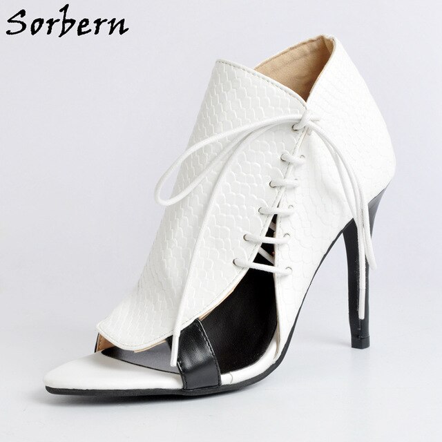 Sorbern White Woman Shoes 2017 Sexy Heels Luxury Women Designer .