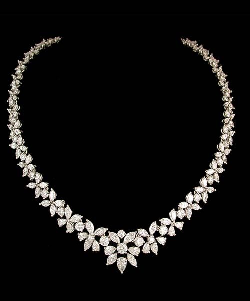 Gorgeous wedding diamond necklace … | Diamond, Diamond necklace .