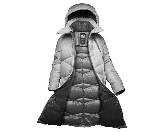 W Tundra Down Coat | Womens Long Light Down Coat | HH
