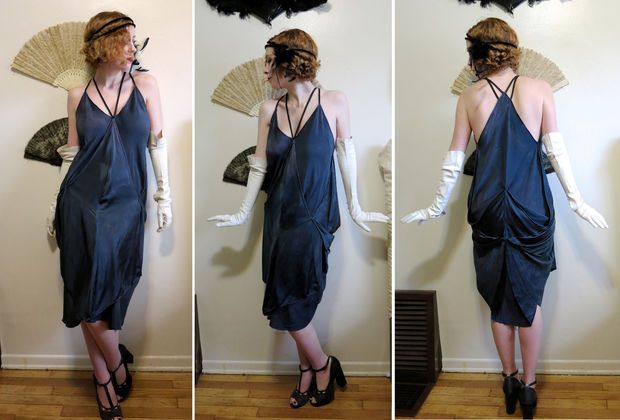 Turn 3 Silk Scarves and 3 Seams Into a 1920s Style Handkerchief .