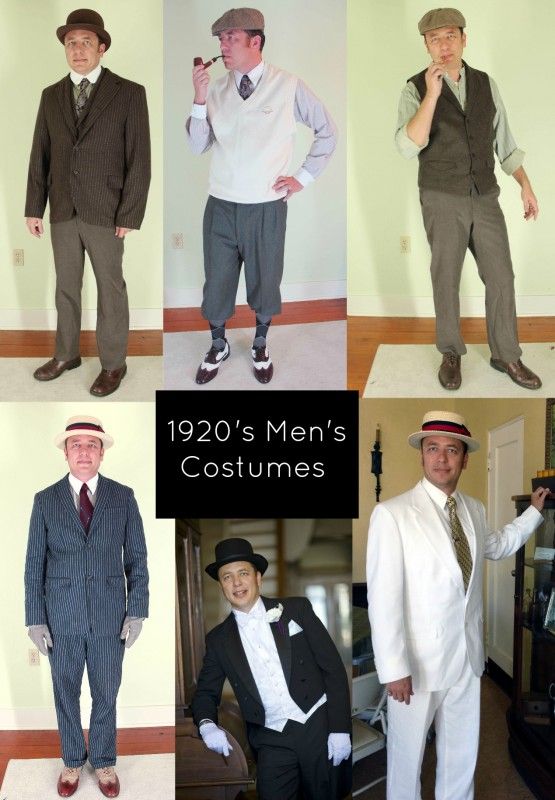 1920's Fashion for Men: A Complete Suit Guide | 1920s mens costume .