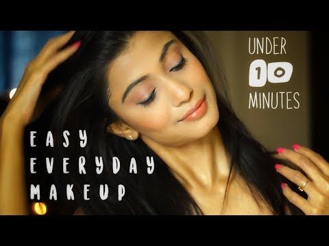 Easy Everyday Makeup. Under 10 minutes! - YouTube | Simple .