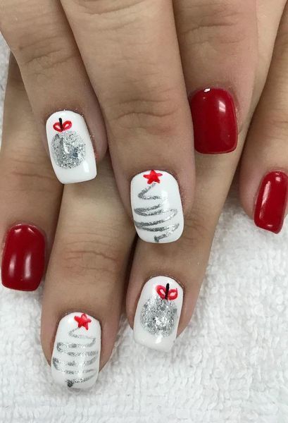 52 Festive And Easy Christmas Nail Art Designs Ideas You Must Try .