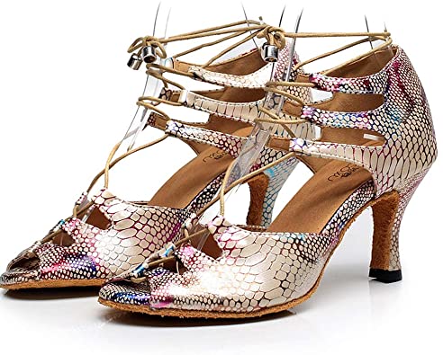 Amazon.com | NCHEOI Dance Shoes Ladies Evening Shoes for Women .